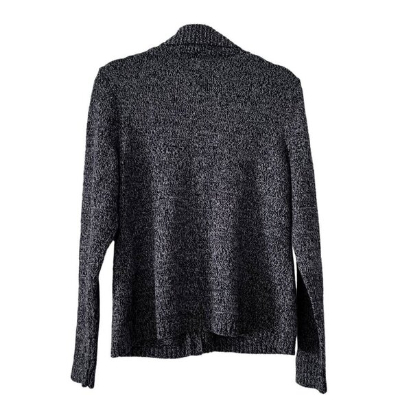 Vintage Woolrich Women's Gray Red Long Sleeve Button Down Ski Cardigan size  M - Picture 2 of 12